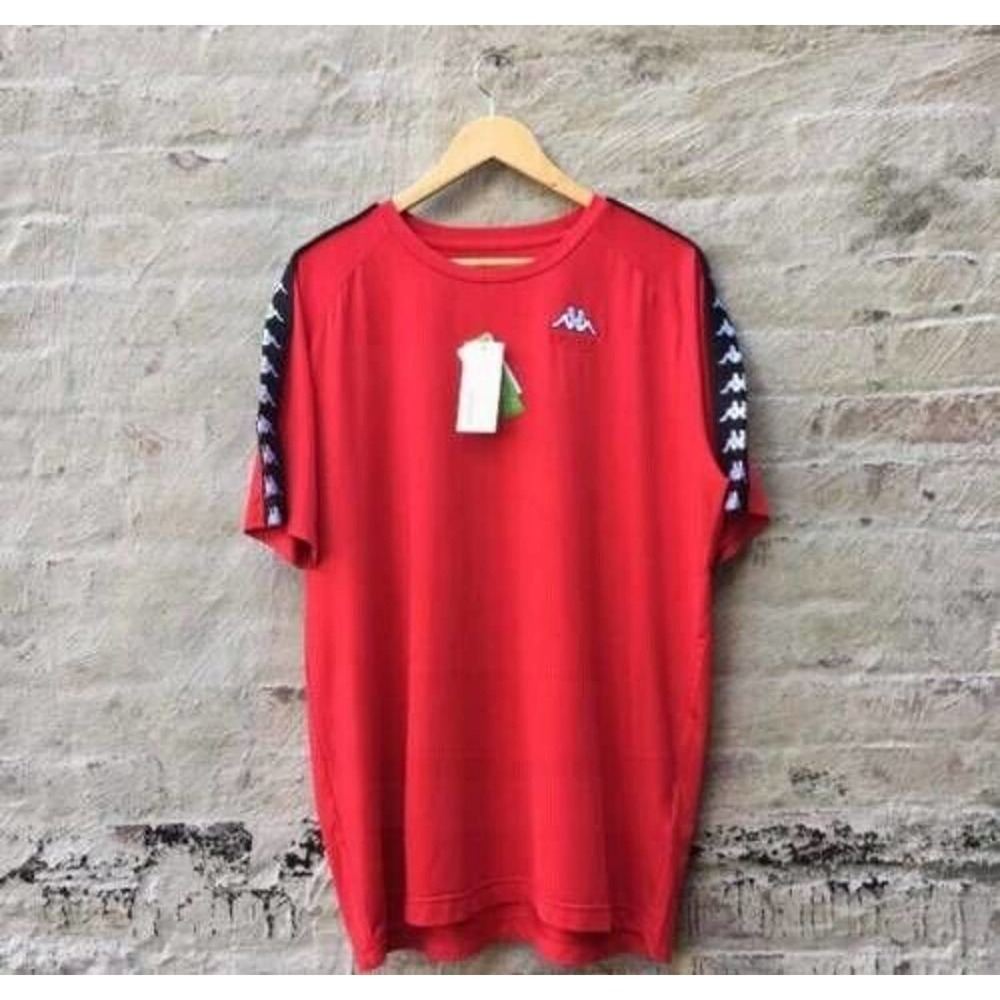 NWT Gosha Rubchinskiy Kappa Men's RED Logo Crewneck T-Shirt SS17 Size Medium